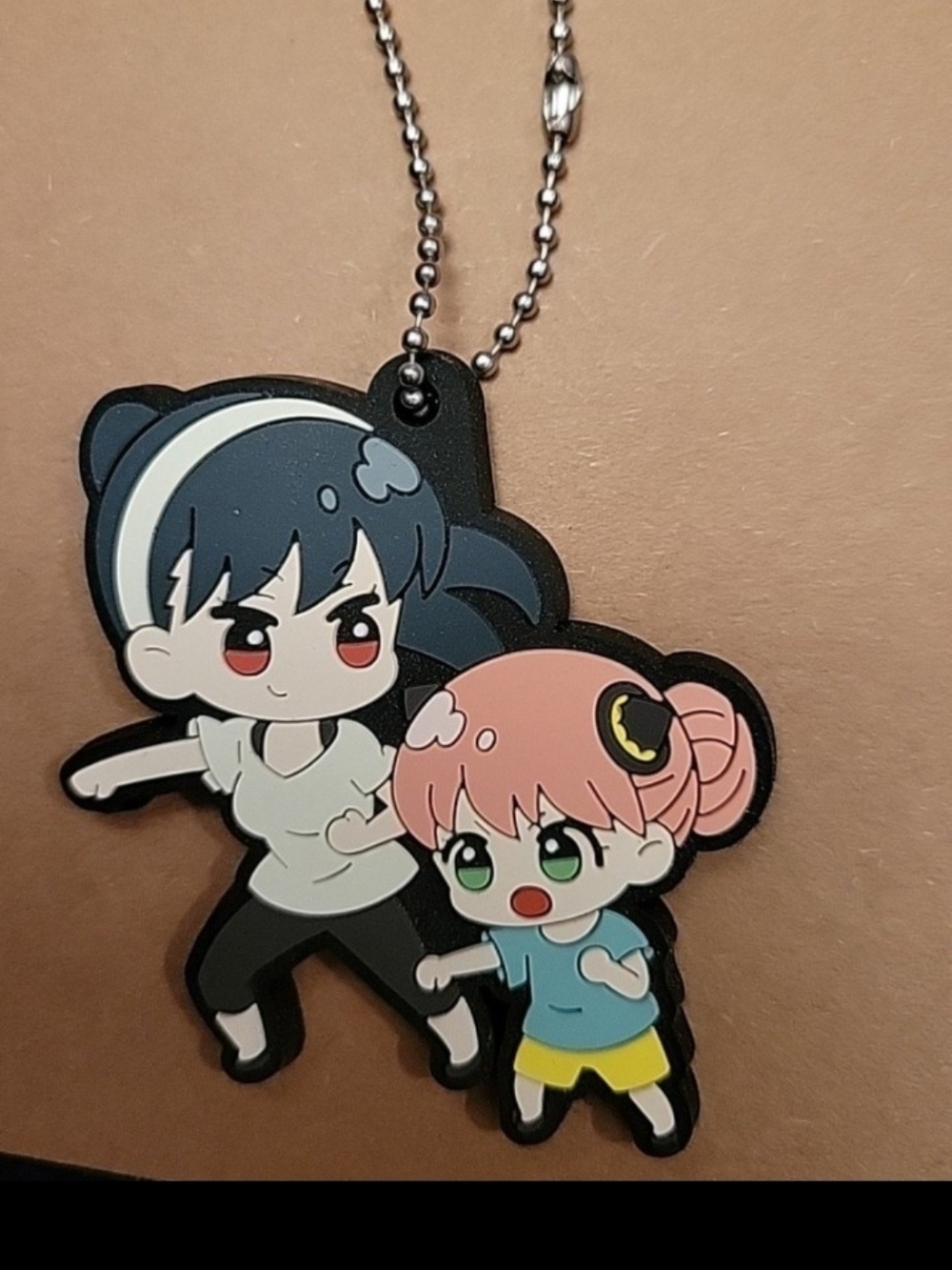 Rubber Mascot Buddy Colle Spy x Family - Yor & Anya Forager Rubber Keychain
